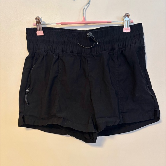 Avalanche Running Active Hiking Quick Dry Drawstring Shorts Black Womens Size S - Picture 1 of 3